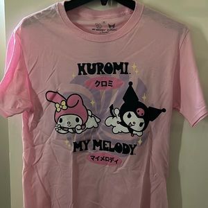 Kuromi and my melody tshirt